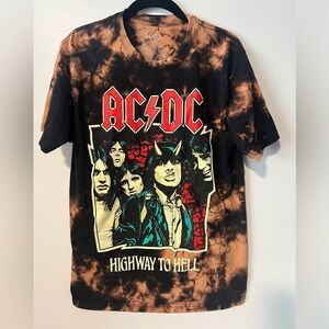 AC/DC Tie-Dye Graphic Tee Size
Large